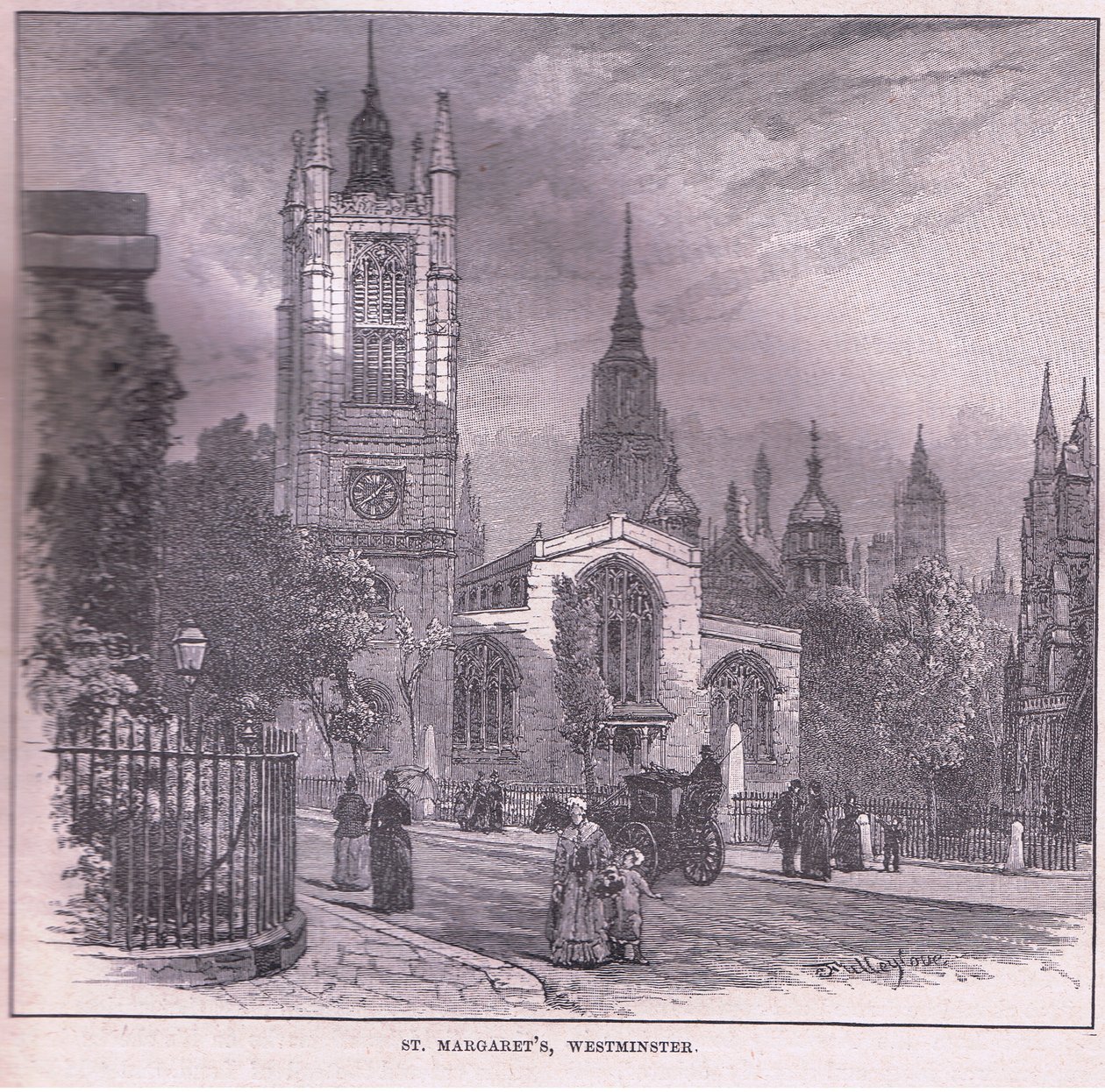 St Margarets Westminster af John Fulleylove