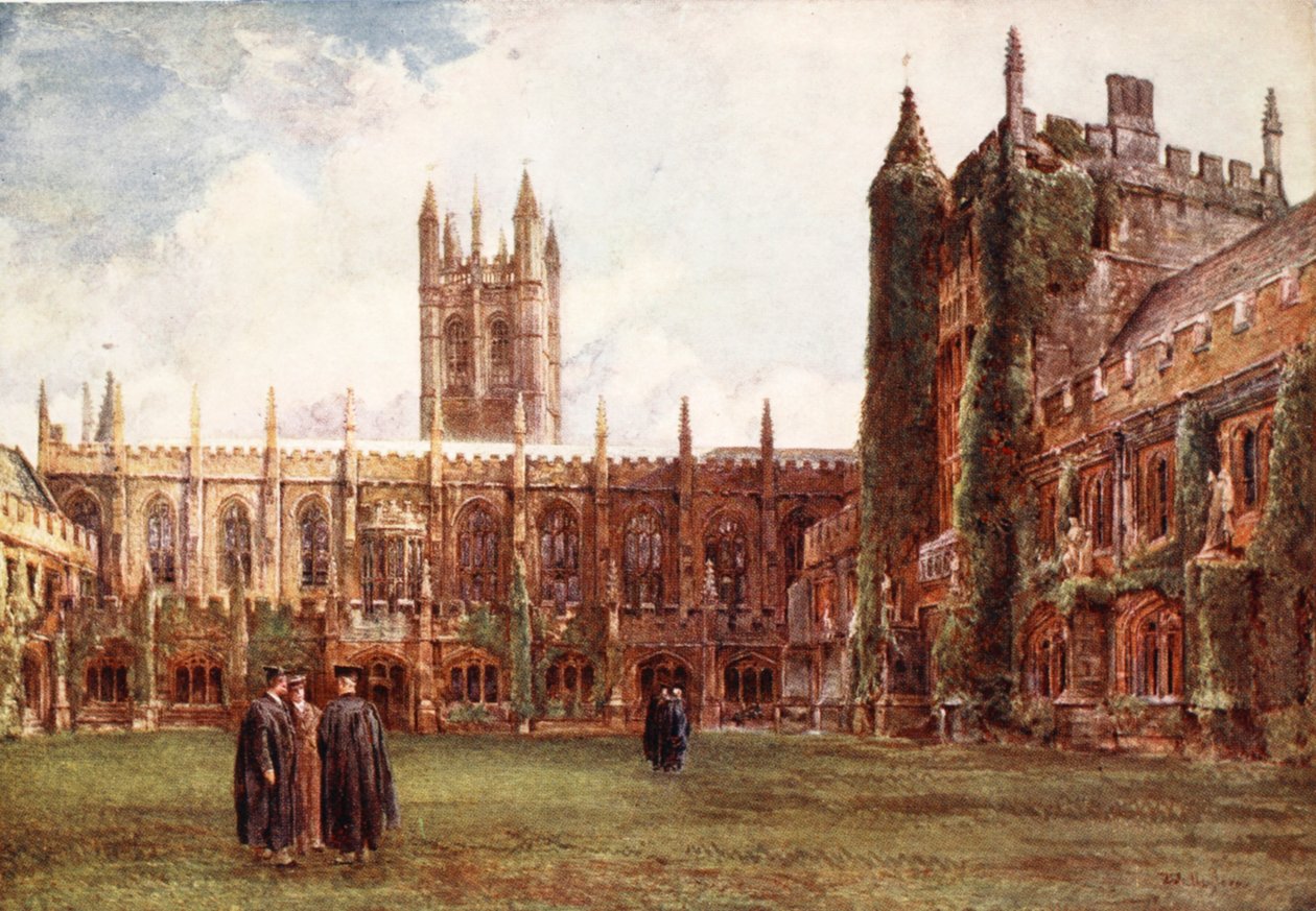 Klosterkirken, Magdalen College, 1903 af John Fulleylove