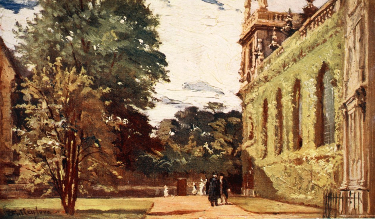 Trinity College, 1903 af John Fulleylove
