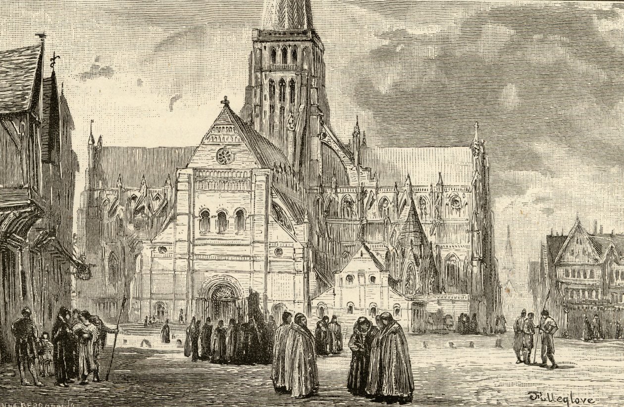 Udsigt over den gamle St. Paul
