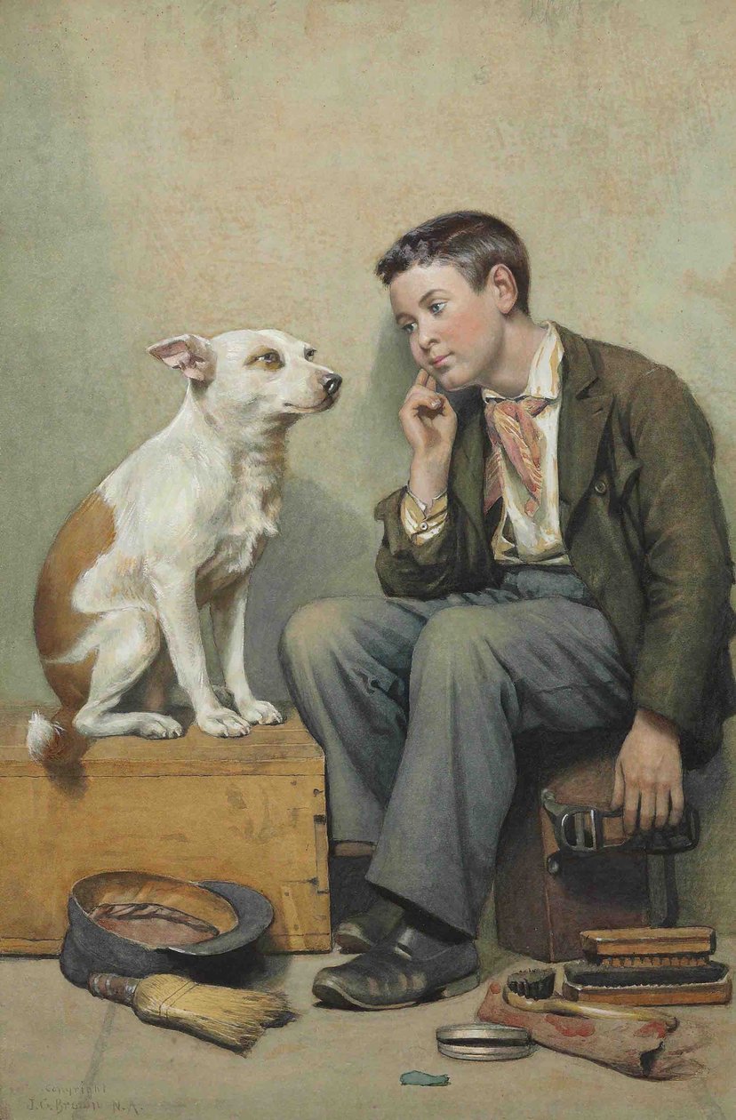 Drømmere af John George Brown
