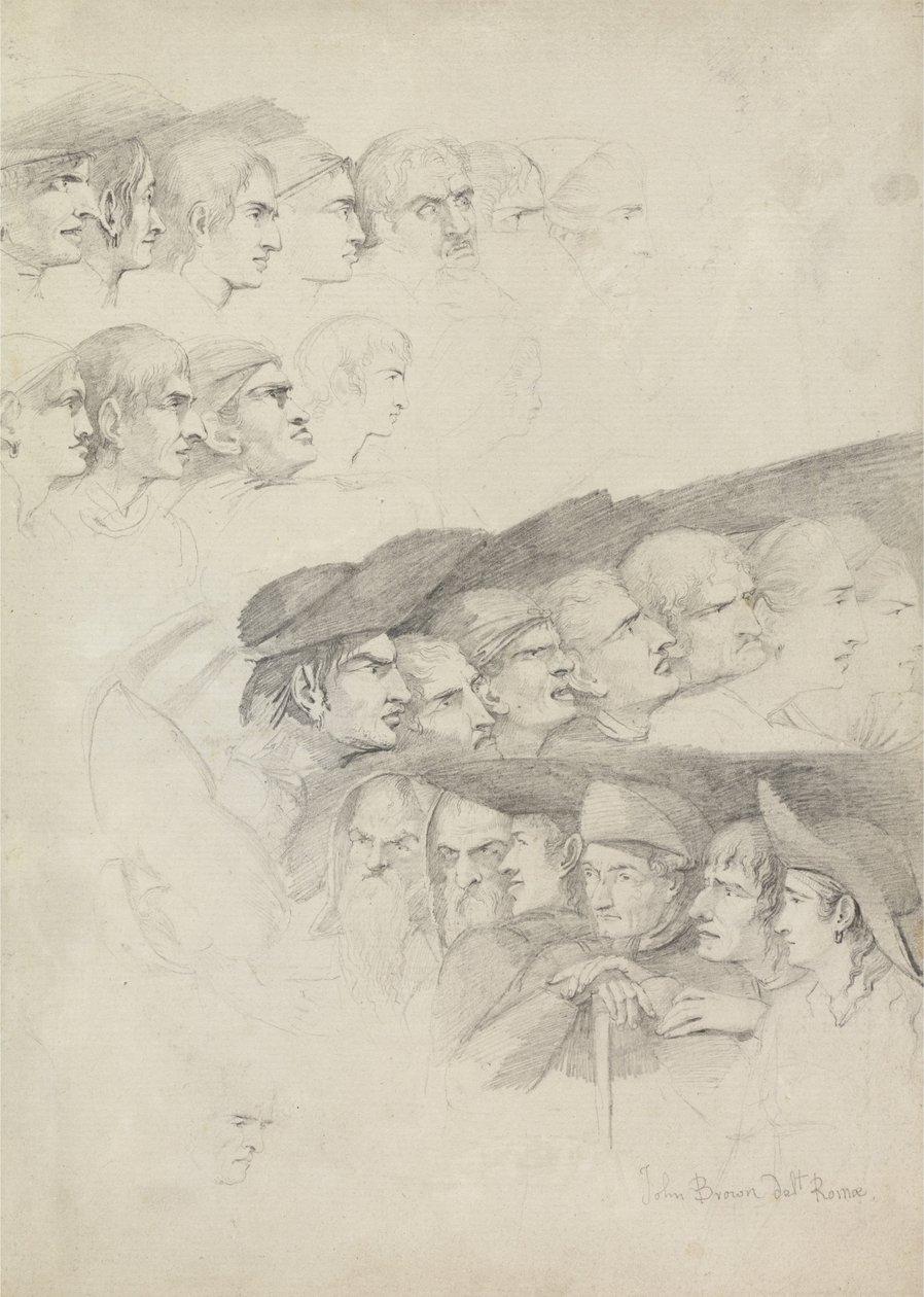 Undersøgelser af tilskuers rækker af John George Brown