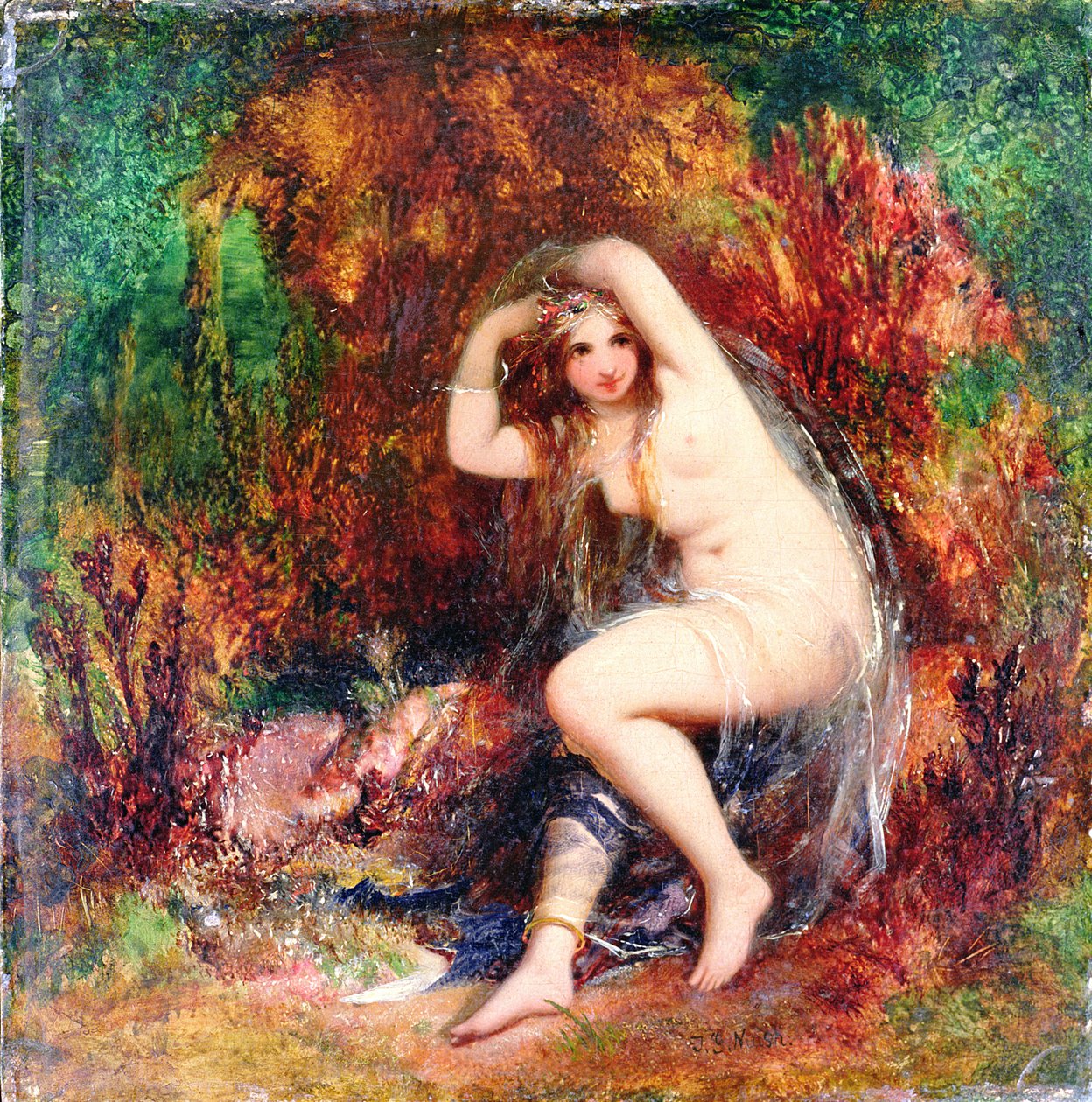 Havnymfe afsløring af John George Naish
