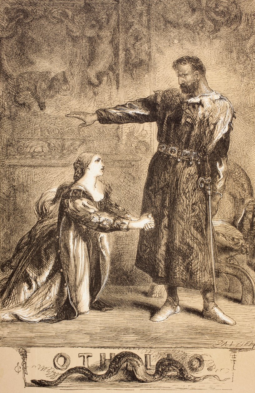 Othello, 1890 af John Gilbert
