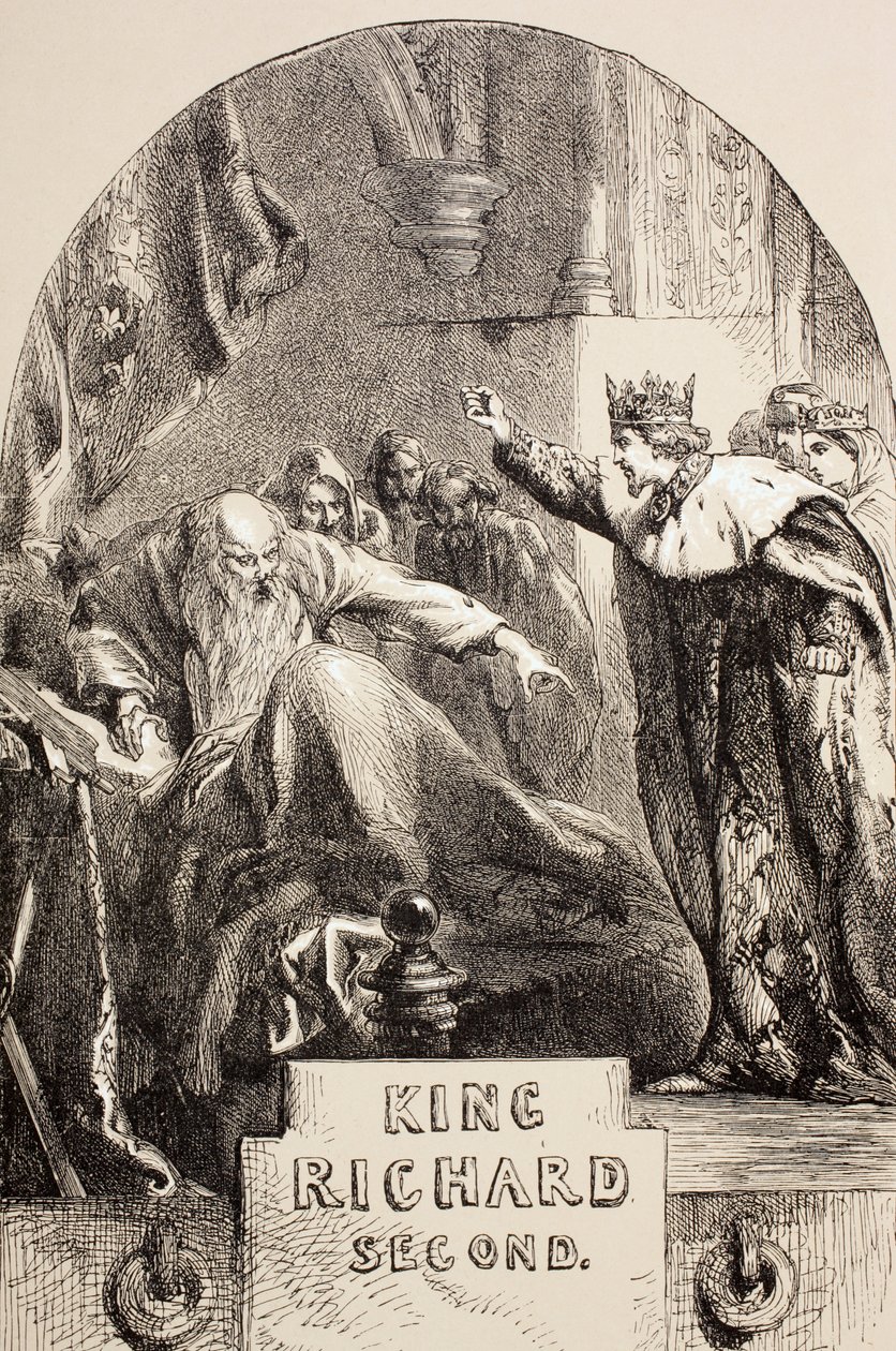 Richard II, 1890 af John Gilbert