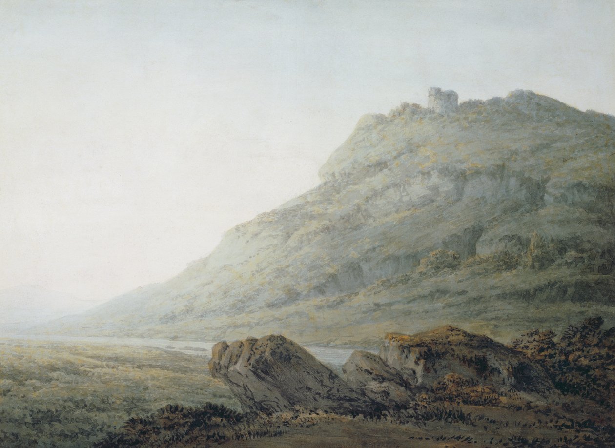 The Peak ved Castleton, Derbyshire af John Glover