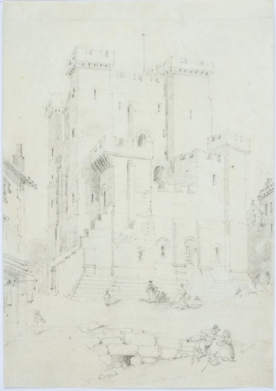 The Keep, Newcastle upon Tyne af John Goldicutt