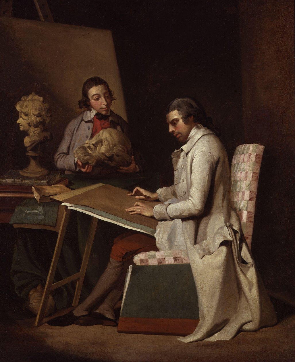 Selvportræt af John Hamilton Mortimer