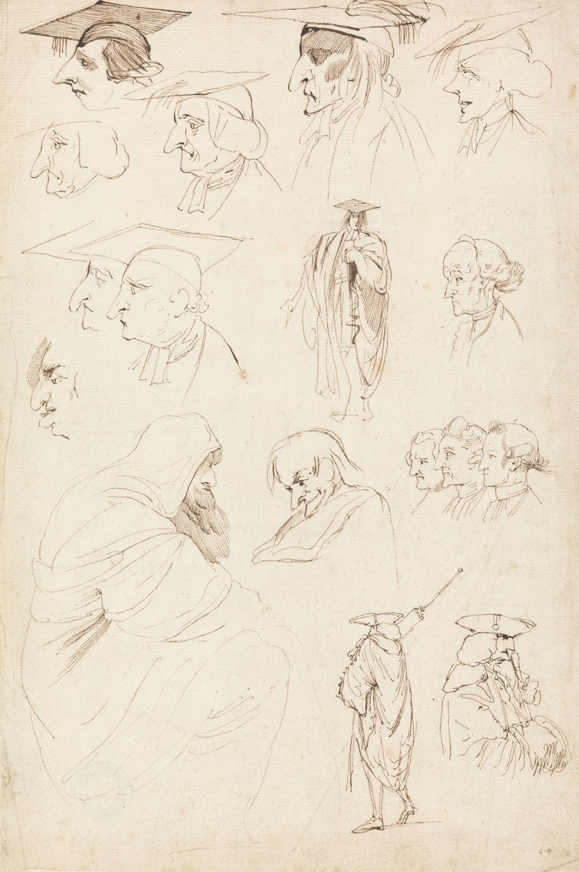 Studier af akademikere af John Hamilton Mortimer