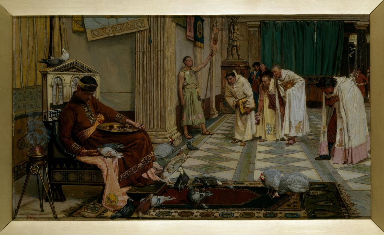 Kejser Honorius favoritter af John Henry Lorimer