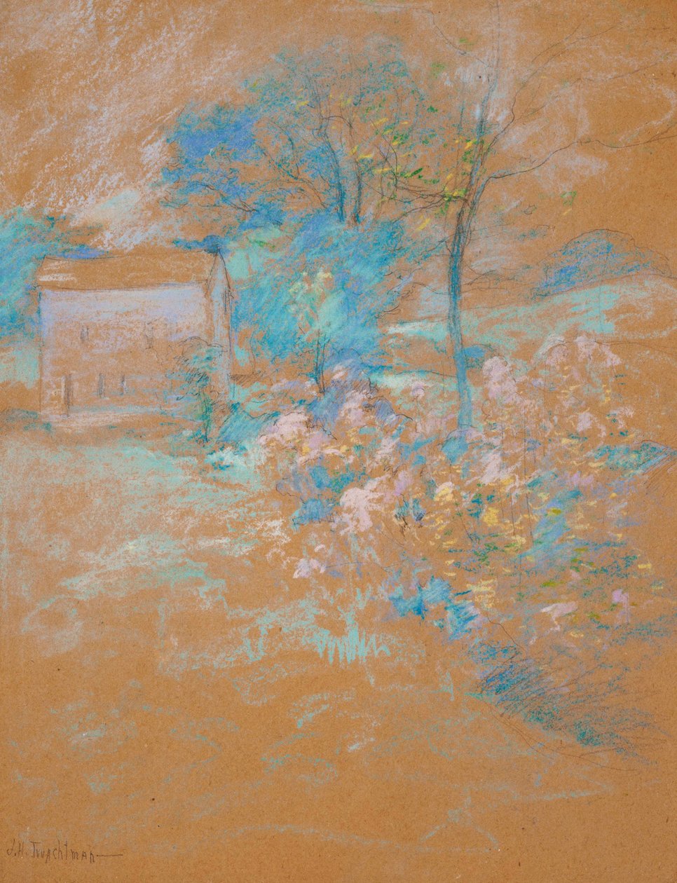 Forår af John Henry Twachtman