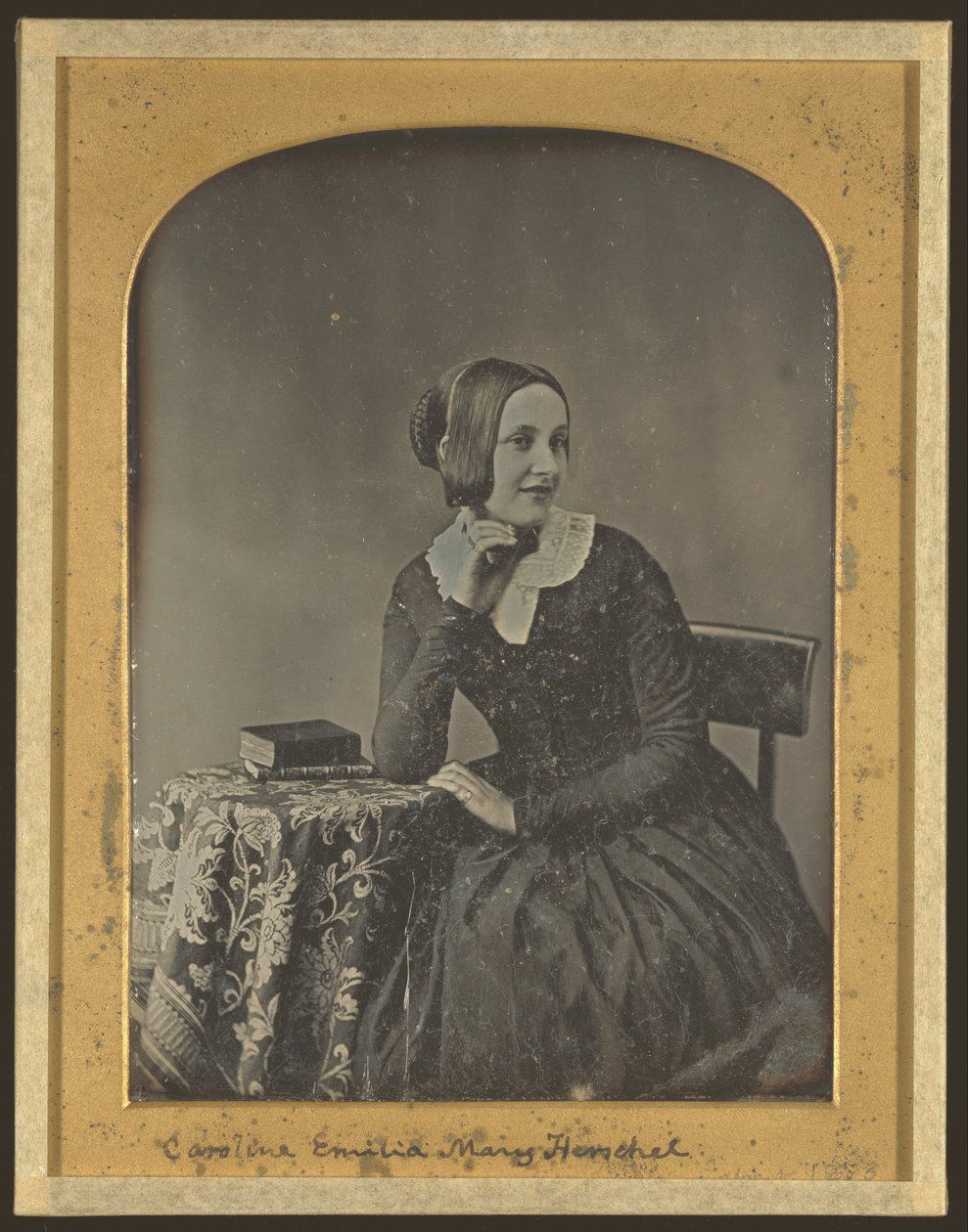 Portræt af Caroline Emilia Mary Herschel af John Jabez Edwin Paisley Mayall