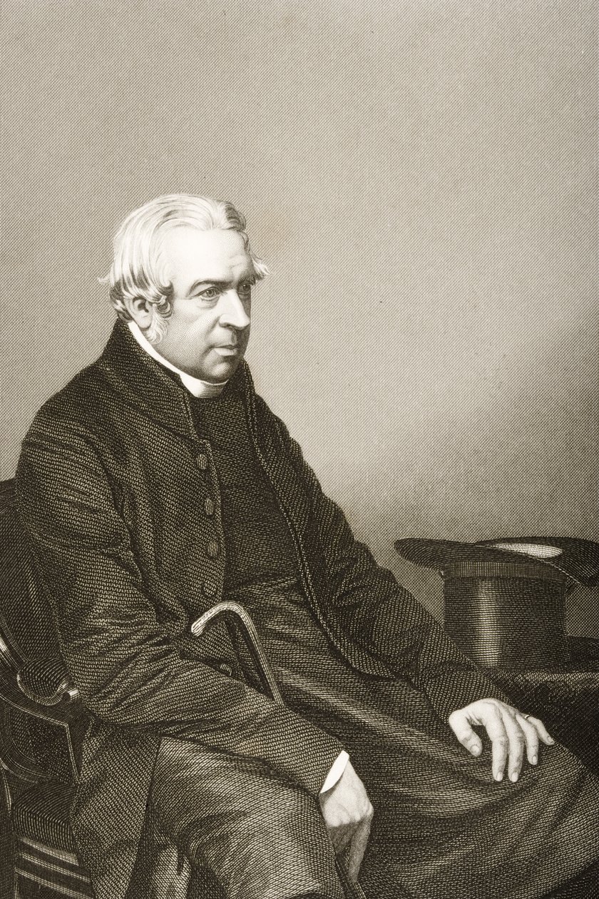 Charles Richard Sumner (1790-1874) graveret af D.J. Pund fra et fotografi, fra 