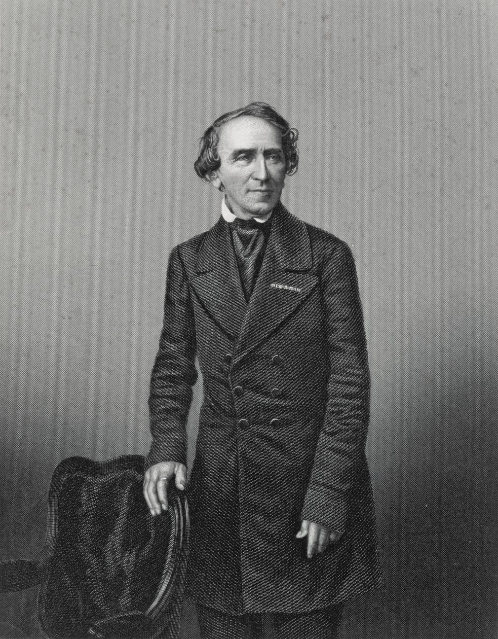 Giacomo Meyerbeer (1791-1864), graveret af D.J. Pund efter et fotografi af John Jabez Edwin Paisley Mayall