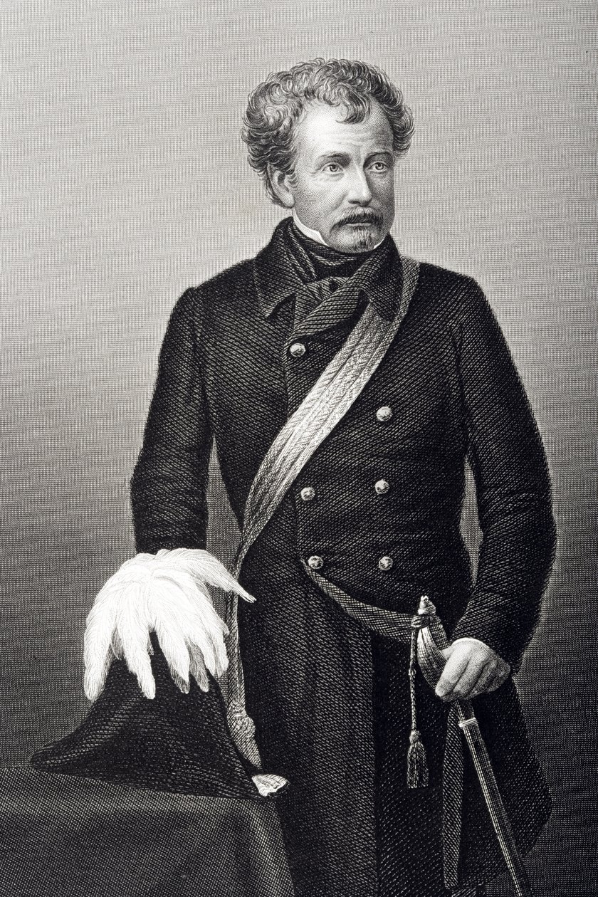 Sir Colin Campbell (1792-1863) Lord Clyde, graveret af D.J. Pund fra et fotografi, fra 