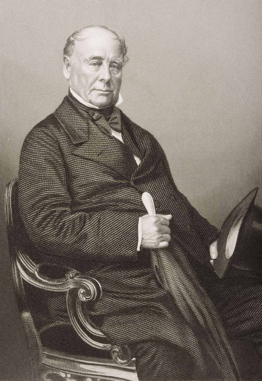 Thomas Chandler Haliburton (1796-1865) graveret af D.J. Pund fra et fotografi, fra 