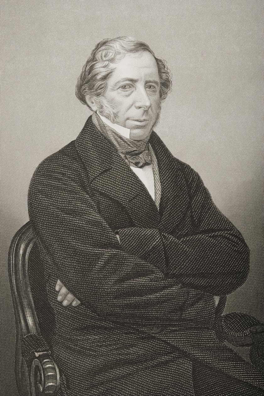 William Henry Wilson (1797-1871) 11. Lord Berners, graveret af D.J. Pund fra et fotografi, fra 