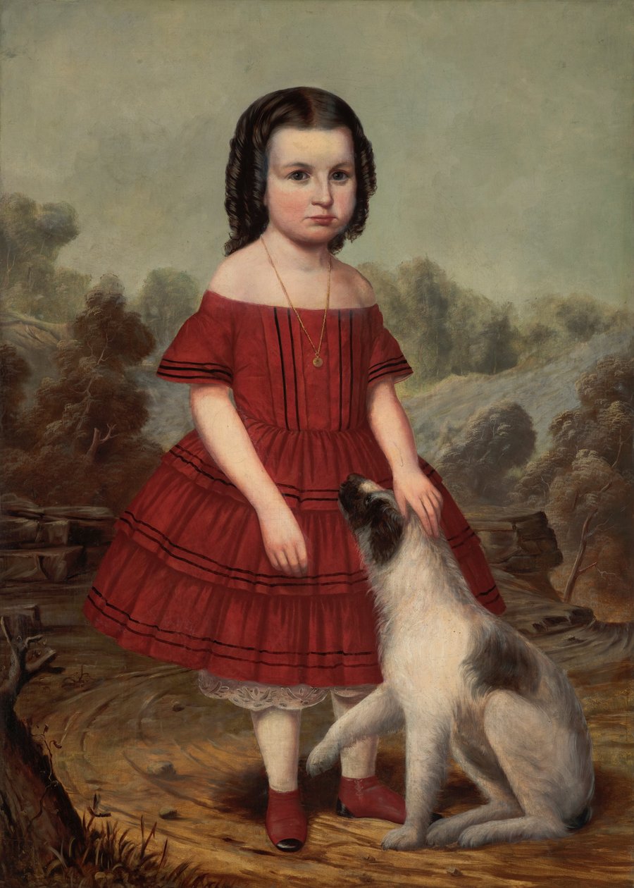 Portræt af Alice Lyons af John Jacob Hegler