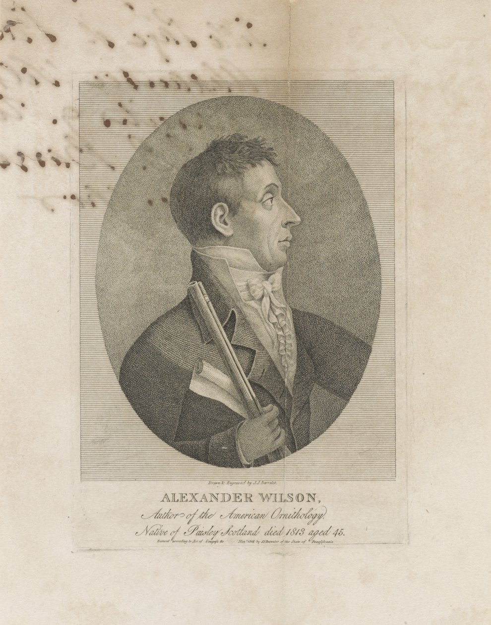 Alexander Wilson, 1814 af John James Barralet