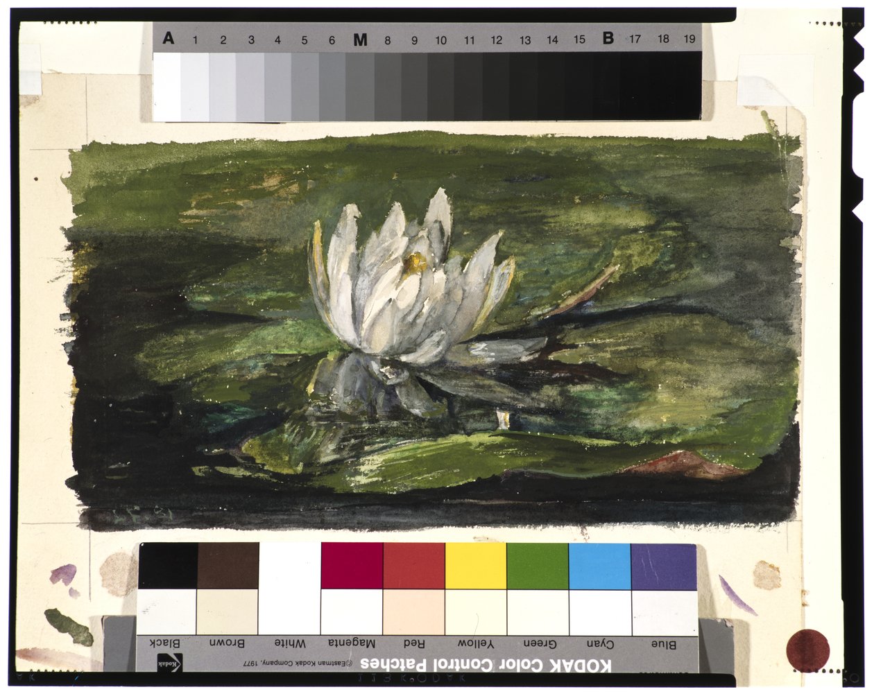 Åkande i sollys, 1881 af John La Farge or Lafarge