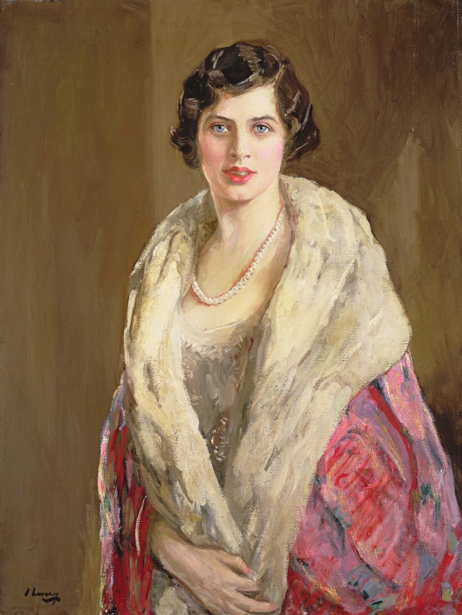 Lady Victoria Bullock af John Lavery