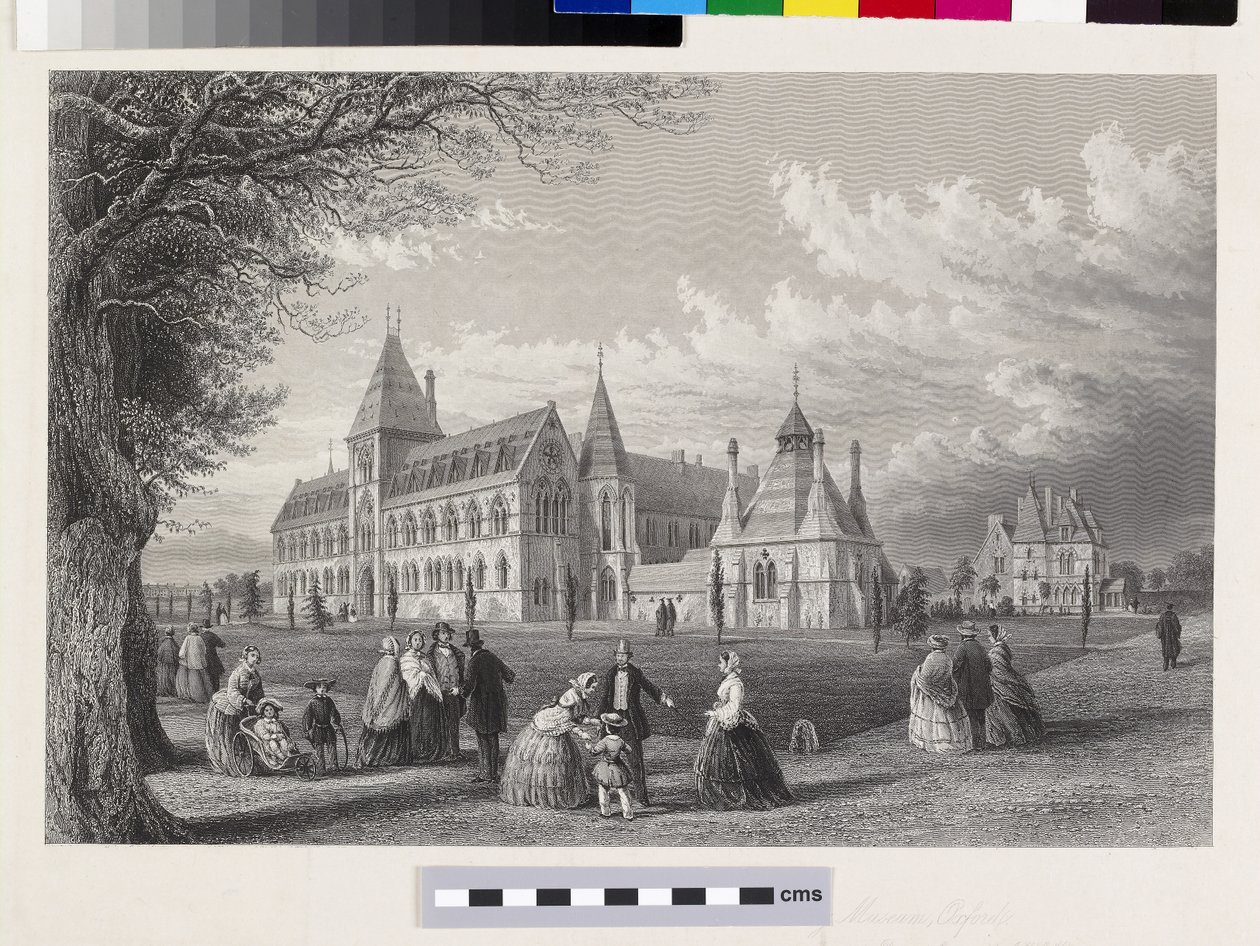 Universitetsmuseet: Oxford-almanak for 1860, 1860 af John Le Keux