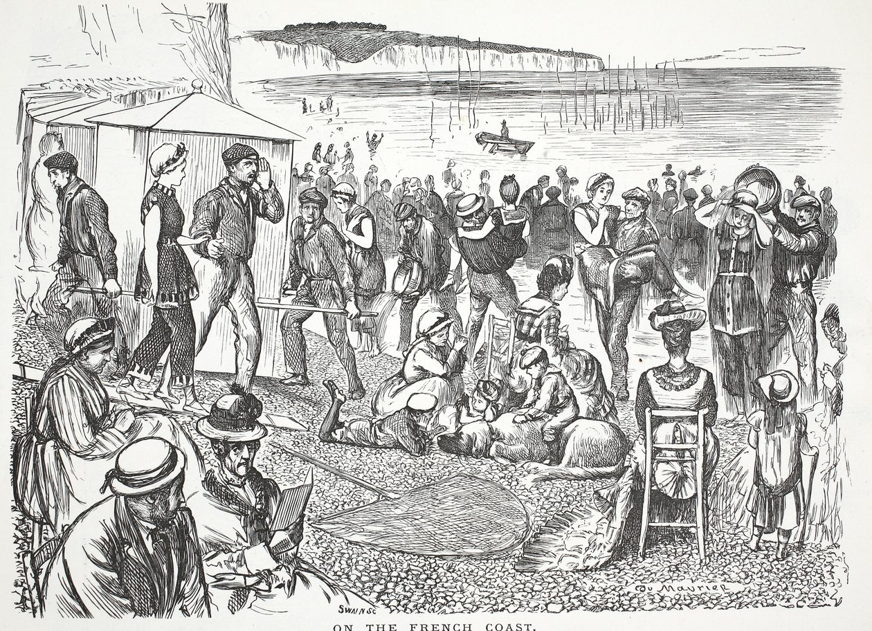 På den franske kyst af John Leech