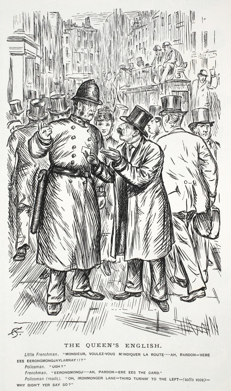 Dronningens engelsk af John Leech