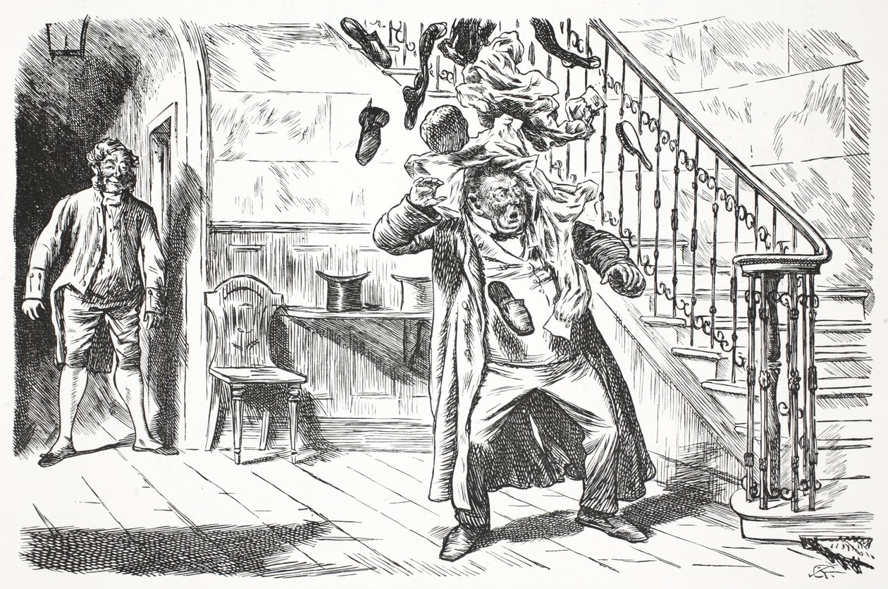 Den upopulære ægtemand af John Leech