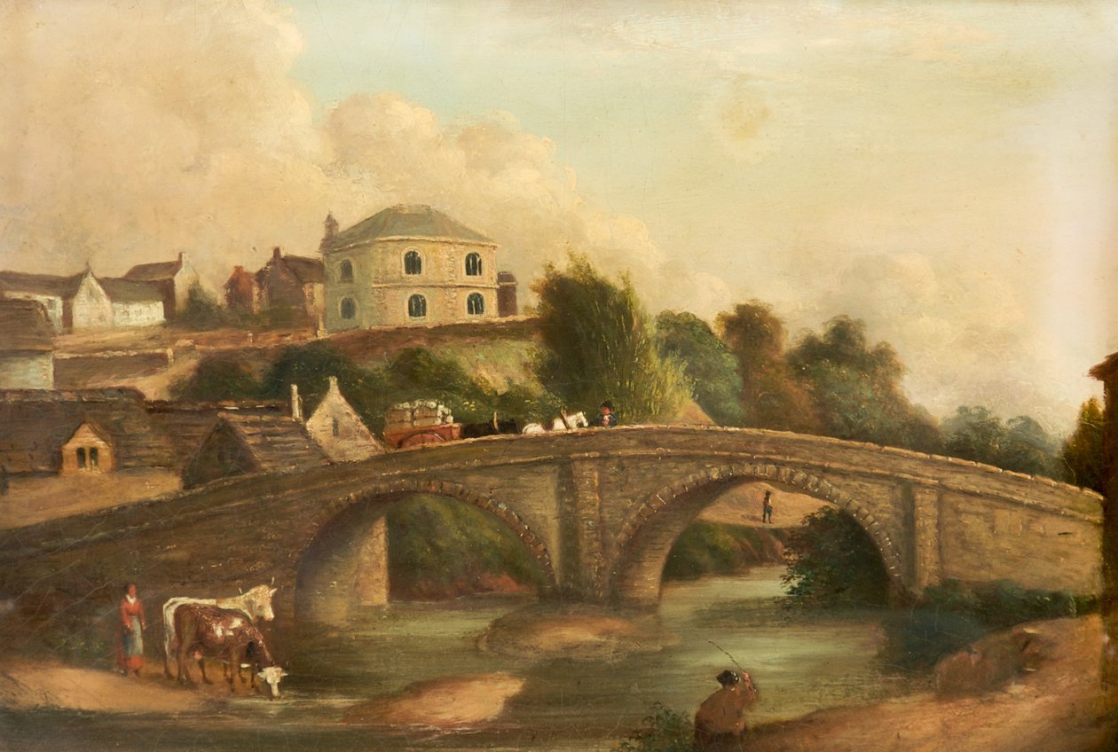 St Georges Church, Stalybridge, ca. 1820-40 af John Lees