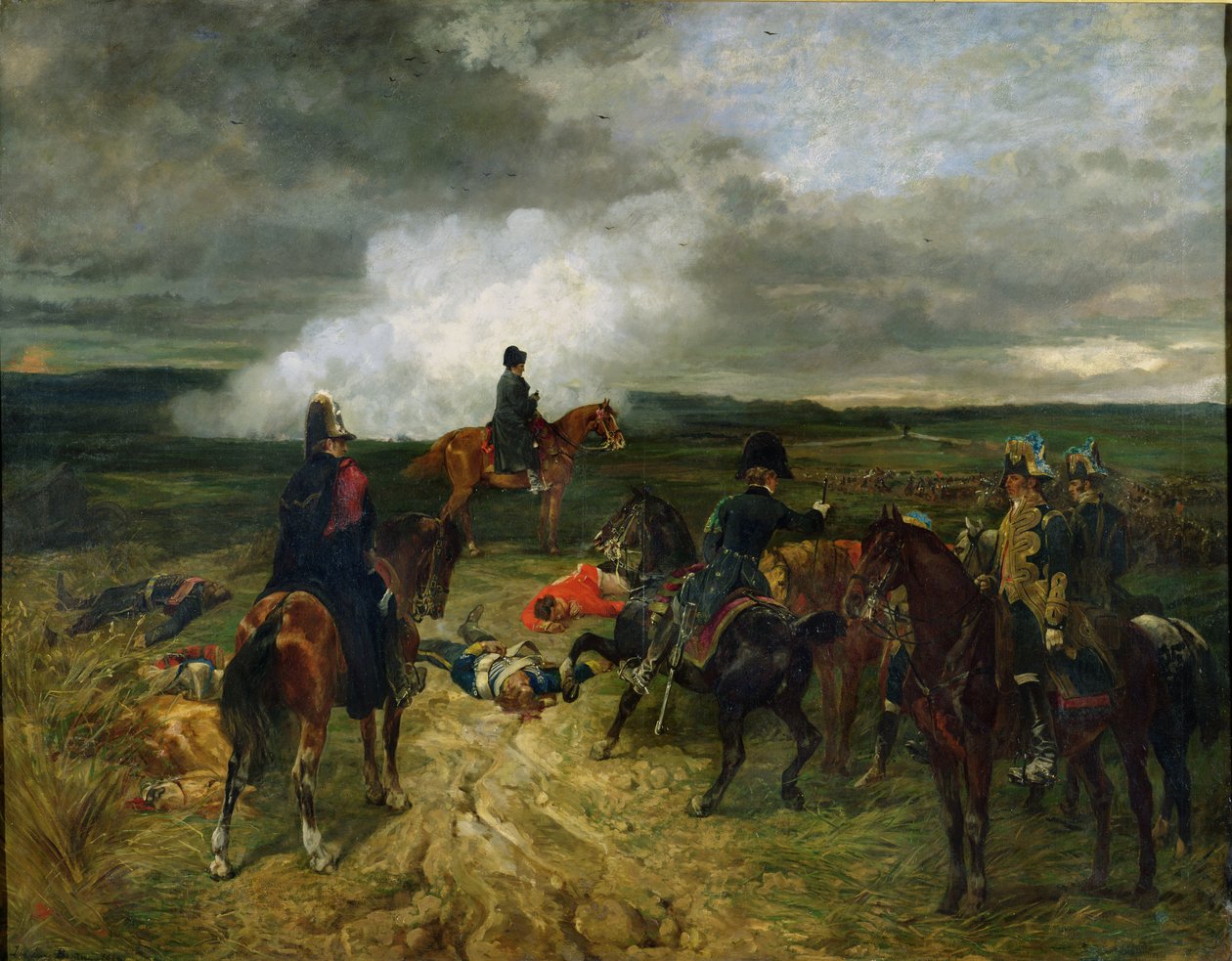 17. juni 1815, klokken 7, 1869 af John Lewis Brown