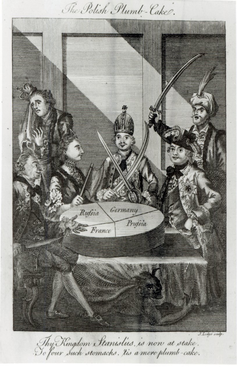 Den polske blommekage, c1772 af John Lodge