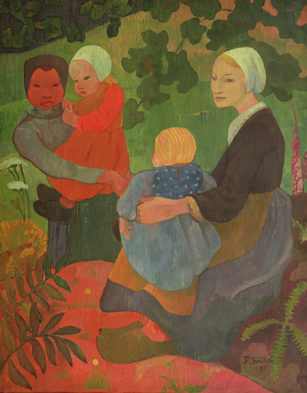 En bretonsk tjenestepige, ca. 1891 af John Longstaff