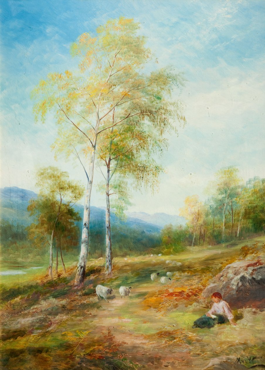 Efterår, Strathglass, Inverness-shire af John MacWhirter