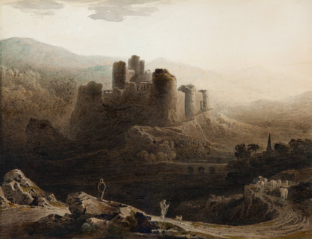 Måneskin af John Martin