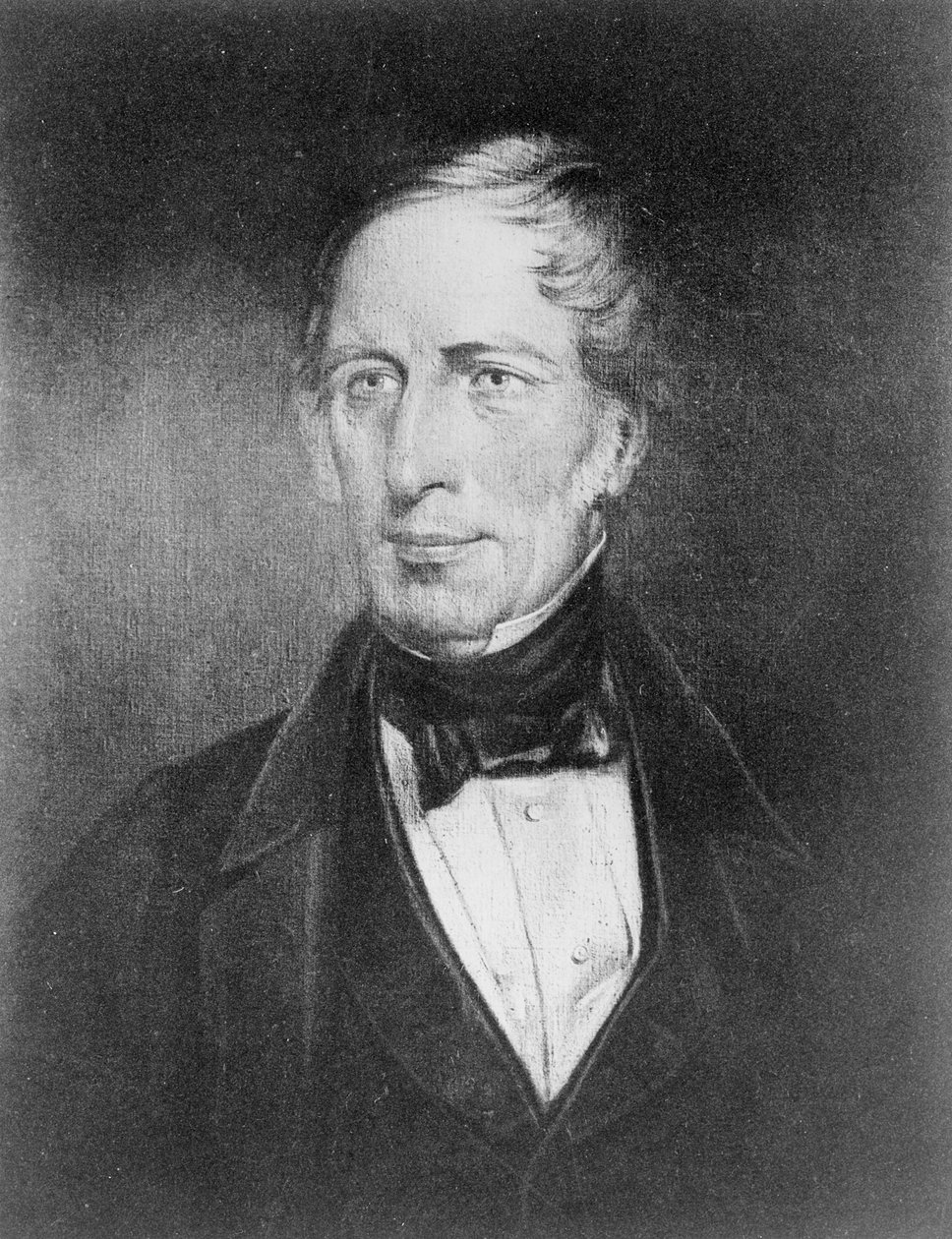 Portræt af Charles Sturt (1795-1869) i en alder af 54 af John Michael Crossland