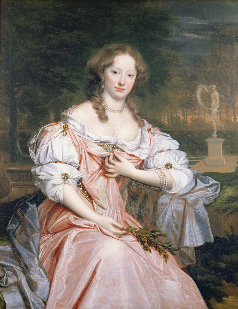 Portræt af Grace Wilbraham (1656-1744) af John Michael Wright