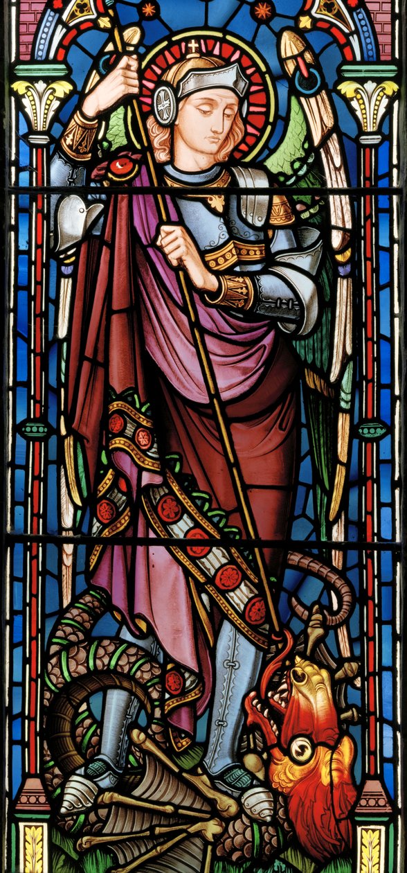 Cuxton, Lavers & Barraud, John Millner Allen (1827-1902), St. Michael, ca. 1865, drage af John Millner Allen