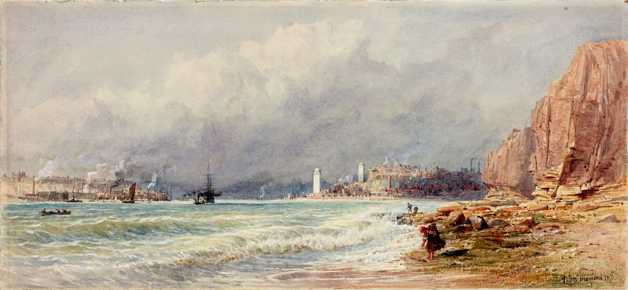 North og South Shields (kropsfarve) af John Mogford