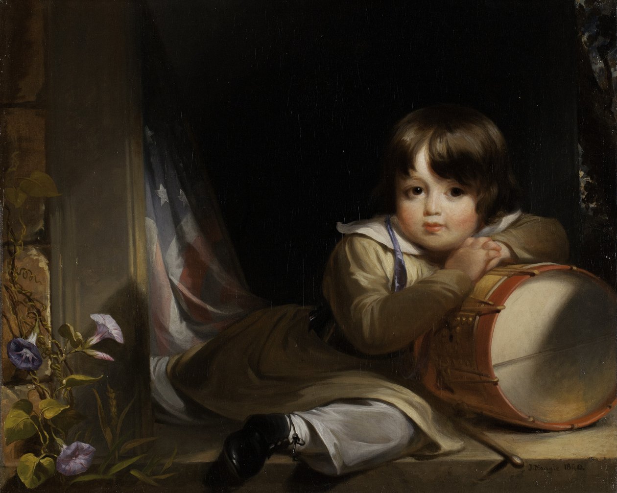 Træt af at lege, 1840 af John Neagle