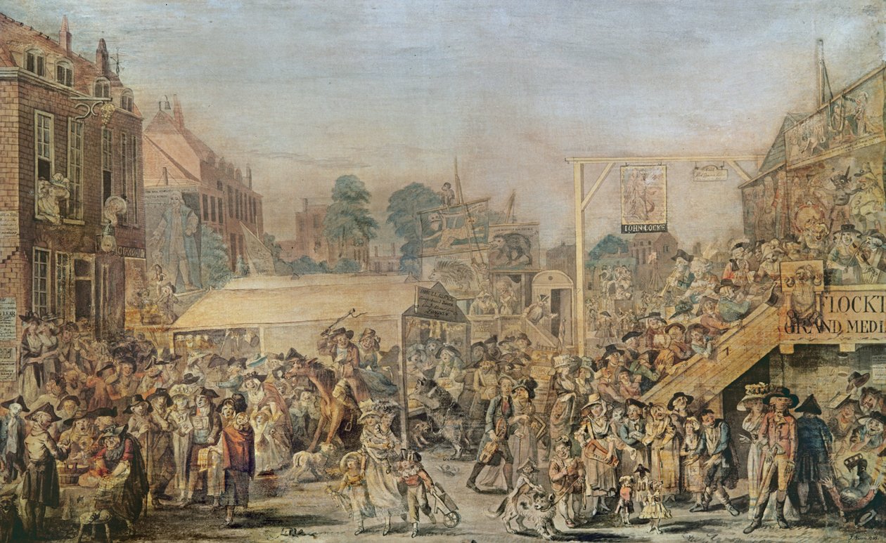 Edmonton Statute Fair, 1788 af John Nixon
