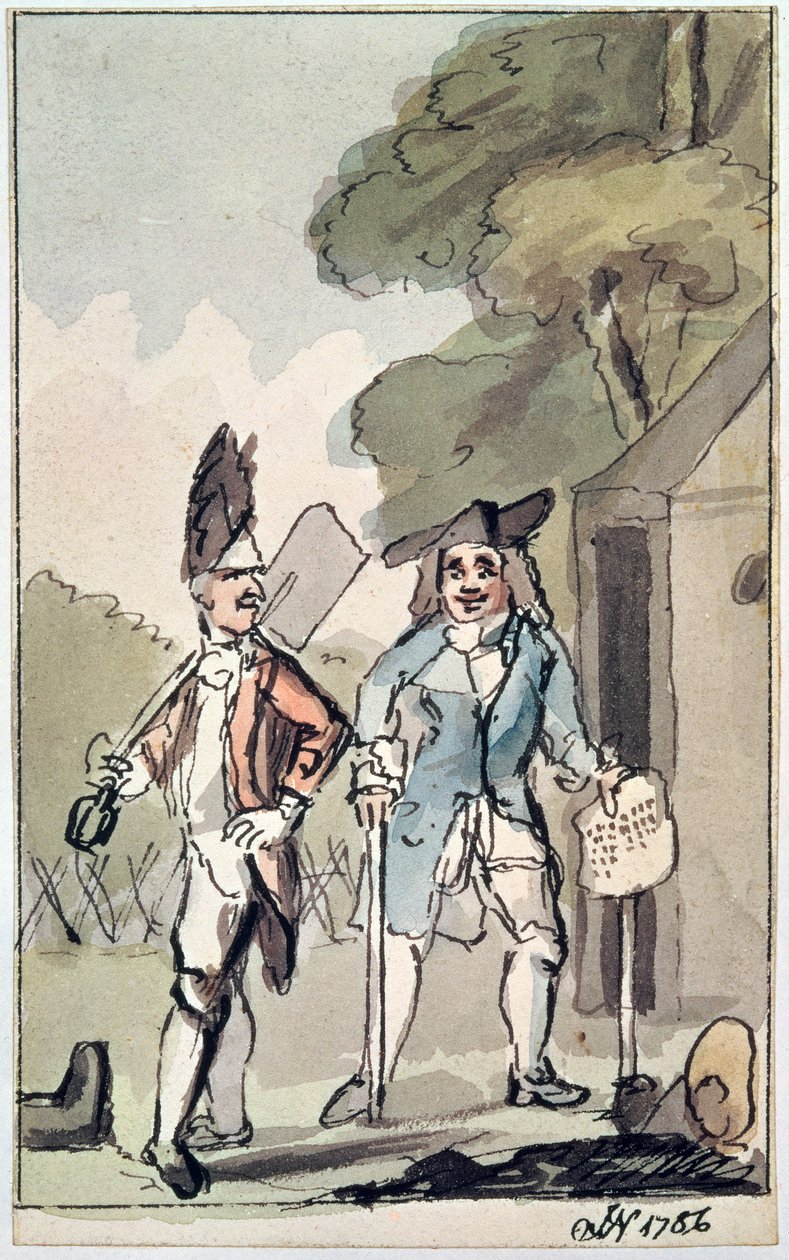 Tristram Shandy, 1786 af John Nixon