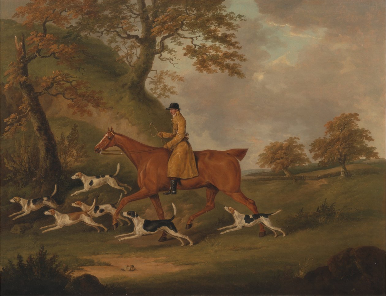 Jæger og hunde af John Nott Sartorius