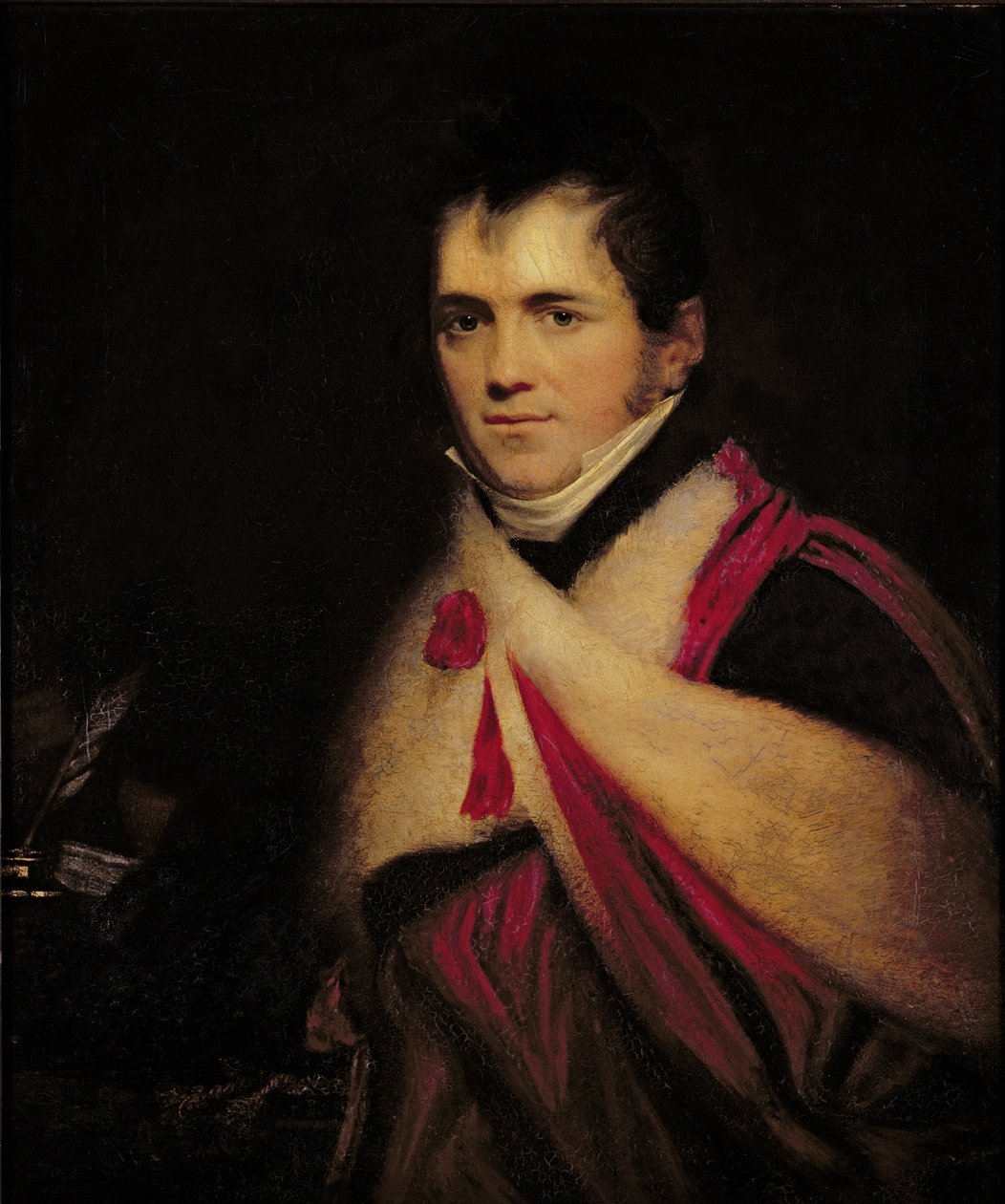 Portræt af pastor Edward Daniel Clarke (1769-1822) ca. 1822 af John Opie