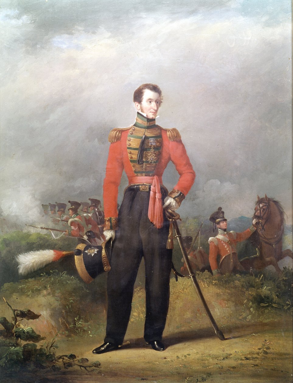 Generalløjtnant Sir Thomas Bradford KCB, ca.1825 af John Pardon