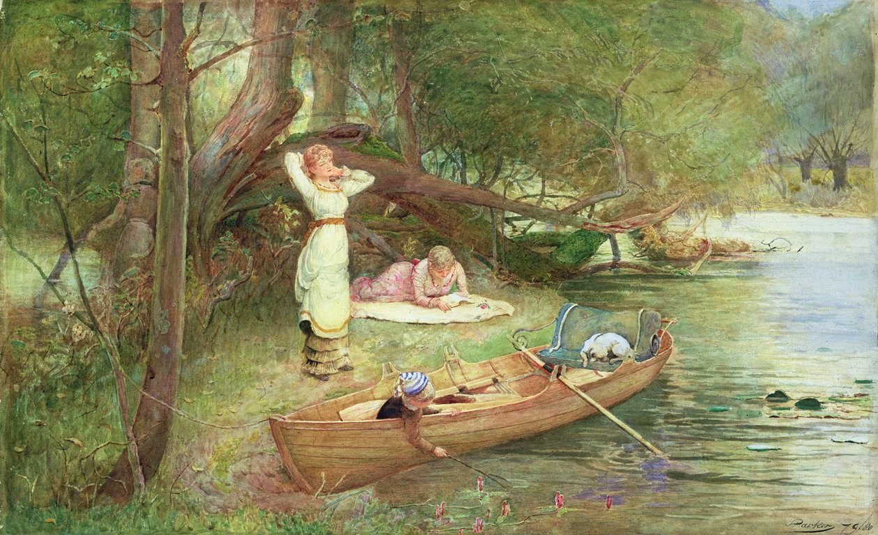 En dag på floden af John Parker