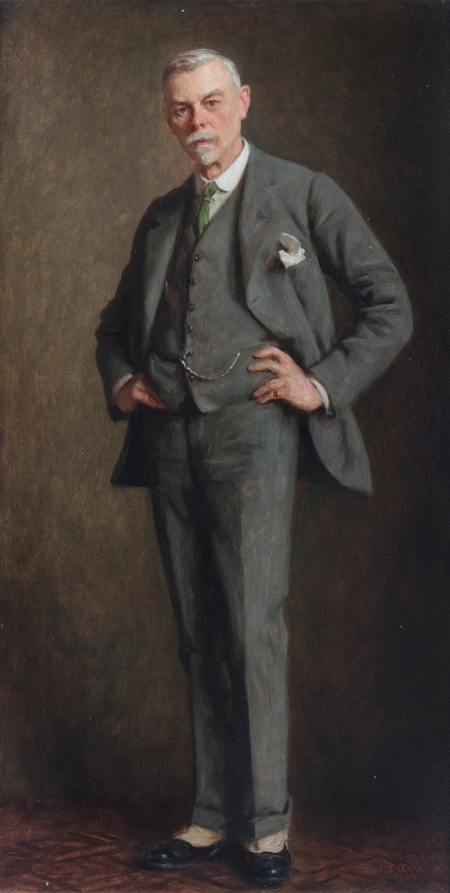 Laurence Turner, mester i kunstarbejdergildet i 1922, 1925 af John Percy Cooke