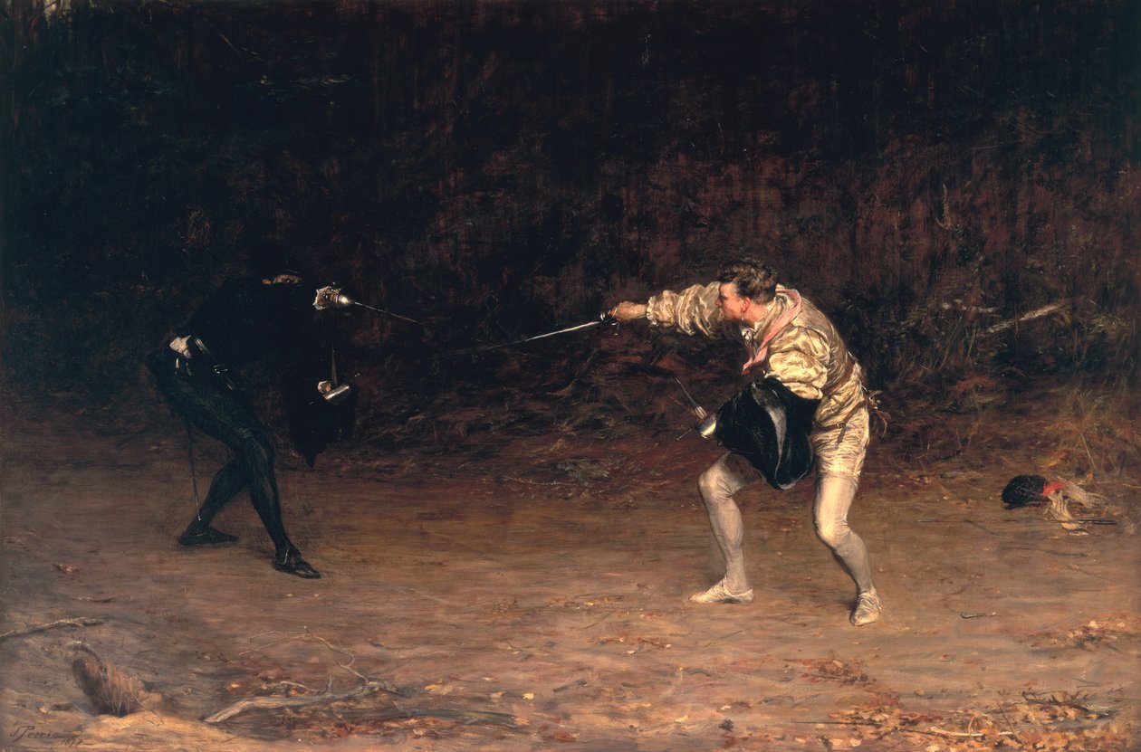Til døden, 1877 af John Pettie