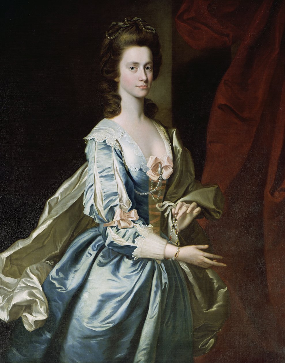 Letitia Townshend, grevinde af Exeter (hustru til den 9. jarl) af John Powell