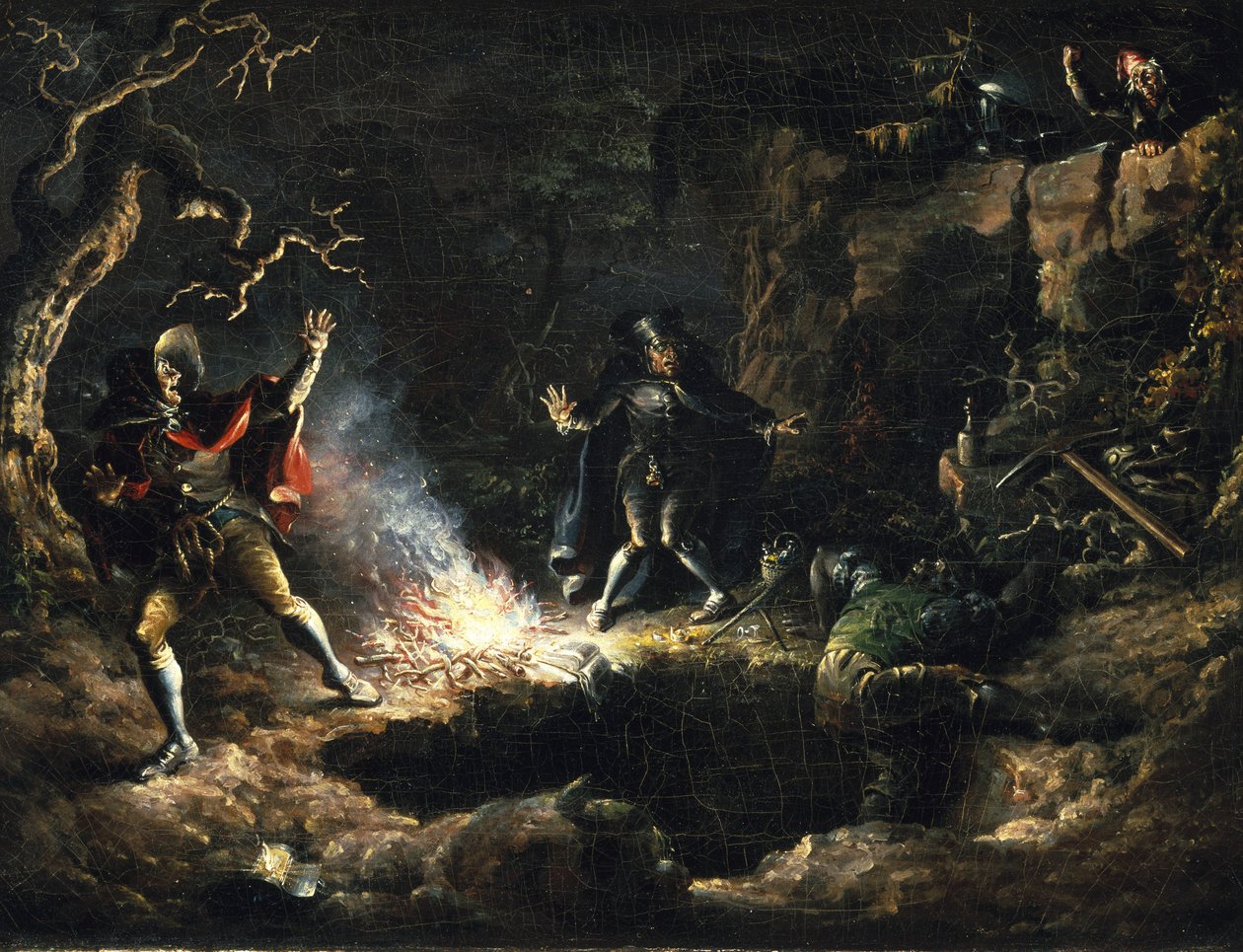 Pengegraverne af John Quidor